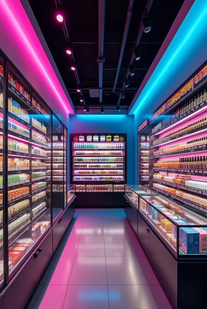 Create an e-cigarette store that has a wide variety of flavors