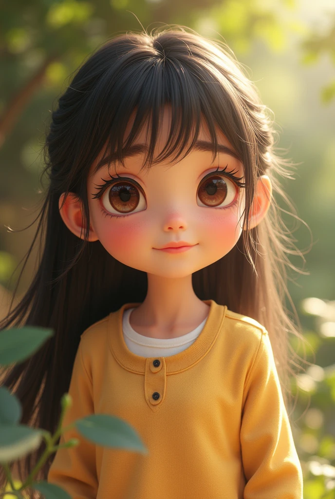A daughter with similar characteristics to mine
