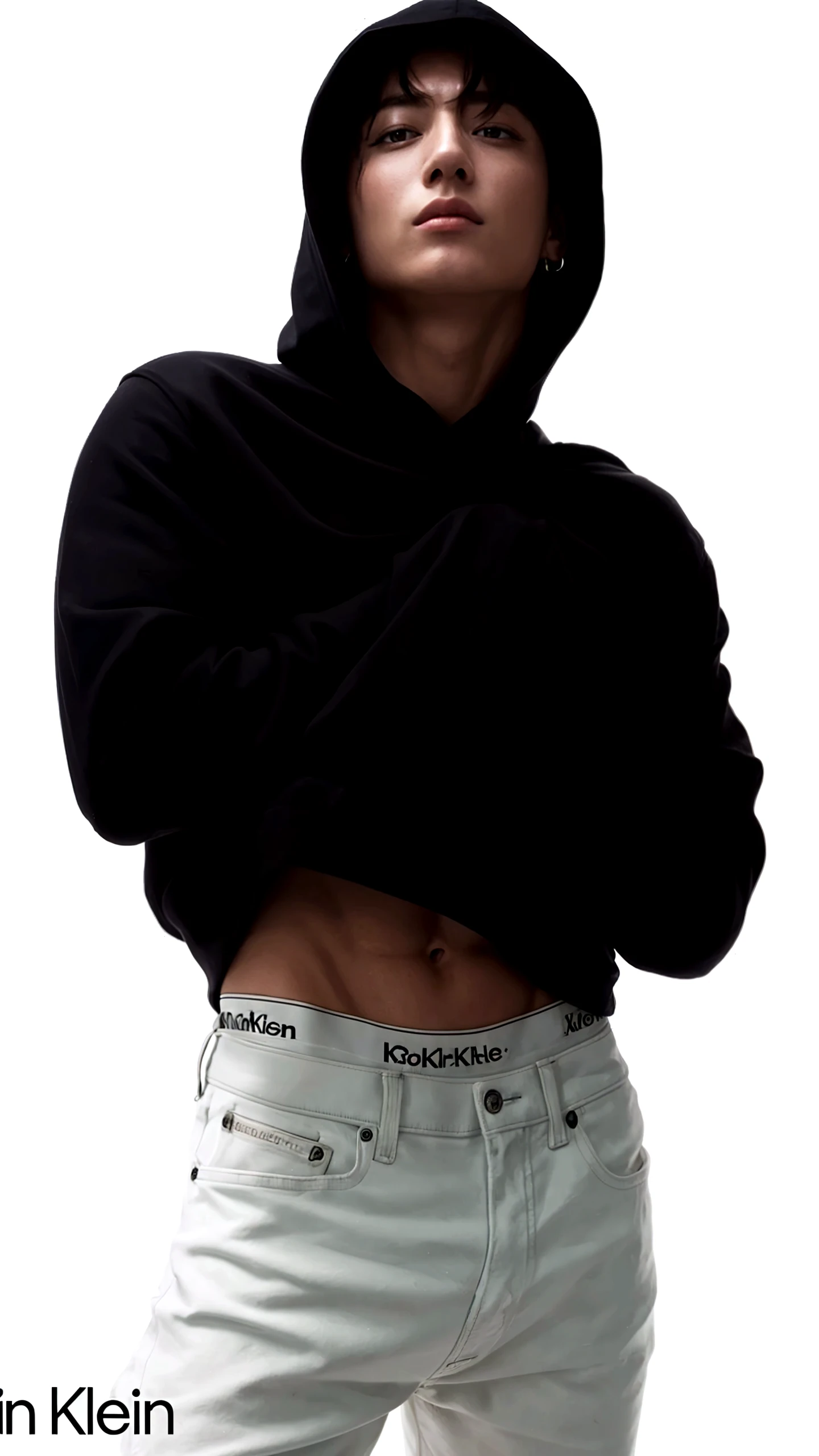 Photorealistic, ultra high resolution, difficult, Hyper detailed, (bulge on the skin), Cute, young man guy, detailed body , (detailed face:1.1), (contour iris), (marker lenses), (Perfect eyes), 4k, Beautiful, (masterpiece:1.2), (Best quality:1.2), (Beautiful man), narrow hips, (large genitals:1.2) , shows navel, mini-shorts, slutty, seductive pose, funny phallus, thick, (One)