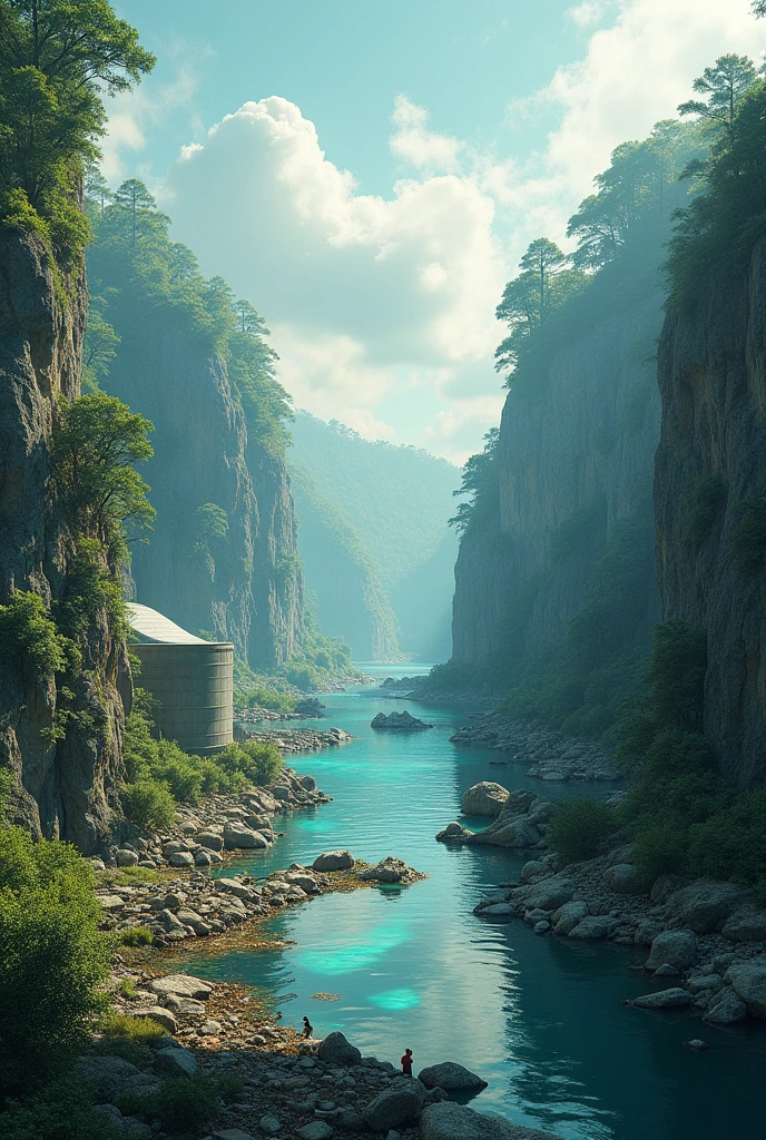 Let it be noted how polluted the world is on one side of the world and on the other side that it is beautiful