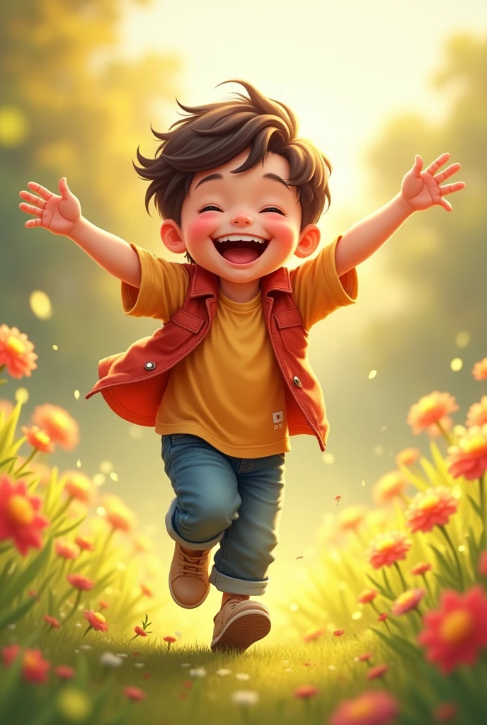 a happy child