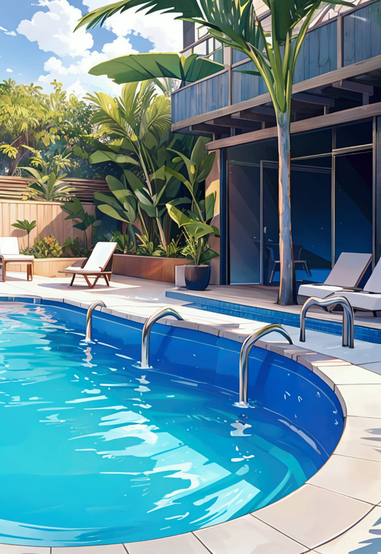 background,Pool,slide
