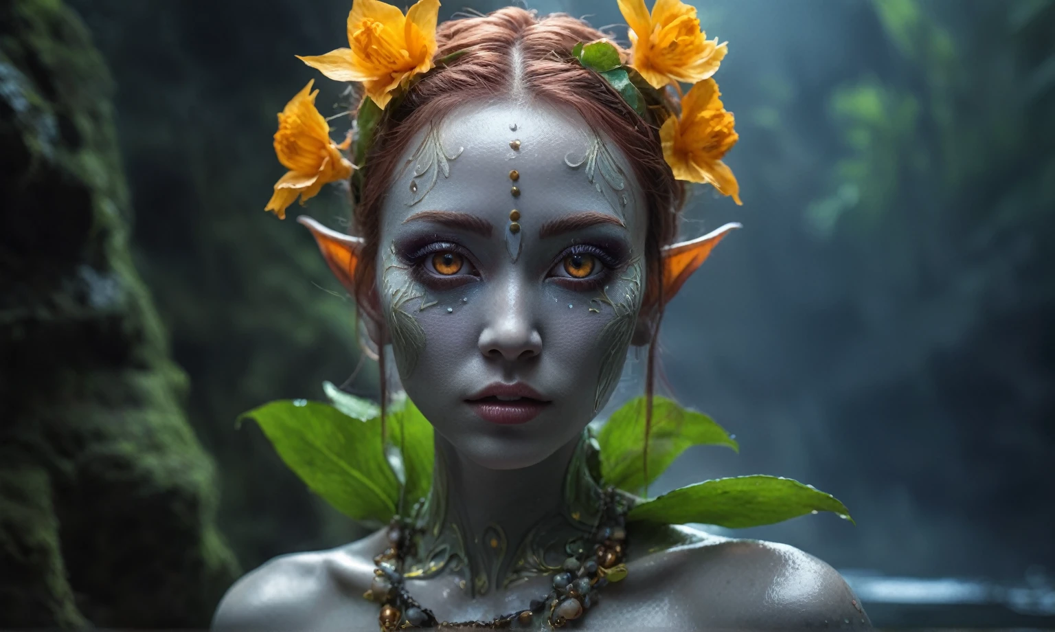 Magical plant ghost ,full body length, ghost flower,carismatic，Incredible，terror,absolutely nude,
,extremely detailed,intricate details,eyes extremely detailed, high detailed eyes,16k resolution, realistic humid skin,extremely intricate details,Epic Realistic,face anatomically correct,Ultra HD,HDR, natural skin textures, hyper realism,realistic skin texture, hyper detailed,extremely Realism,Ultra Detailed,body logically correct,full body length shot,beggar graphite Manganite sparas, wants eat,survival in criminal city of future,Cinematic,soft colors, Technicolor,natural skin textures, hyper realism, hyper detailed,Extremely detailed,High contrast,Masterpiece,Realistic,Ultra Detailed, intricate details,realistic humid leather,extremly intricate,Epic Realistic, cinematic style,irina yermolova,high contrast,hdr,extremely detailed, [deep night landscape],masterpiece,intricate details,faded,eyes extremely detailed, high detailed eyes,16k resolution,RAW,retina, Nikon Z9,China,Songbird,orc,Li River in Guangxi Zhuang of China,tkt style, Pisces, pointed ears，perfect, ginger，transition between two art styles, Ink painting to photorealism, Double contact, X-ray, Creative, vivid light, masterpiece, fantasy, Abstract, Surrealism, super detailed, high resolution, stop:35,full body length,Ghost Calcite,full body lenght shot,girl,native korean,intricate details,realistic humid skin,extremely intricate,Epic Realistic, Romantic, cinematic style,irina yermolova, messy hair,luminous eyes,extremely detailed,masterpiece,intricate details,faded,eyes extremely detailed, high detailed eyes,8k resolution,RAW, Canon EOS 85,photosnap in action,extremely photorealism,extremely dangerous landscape,Wee Little Havroshechka 33 Sadko, baby girl