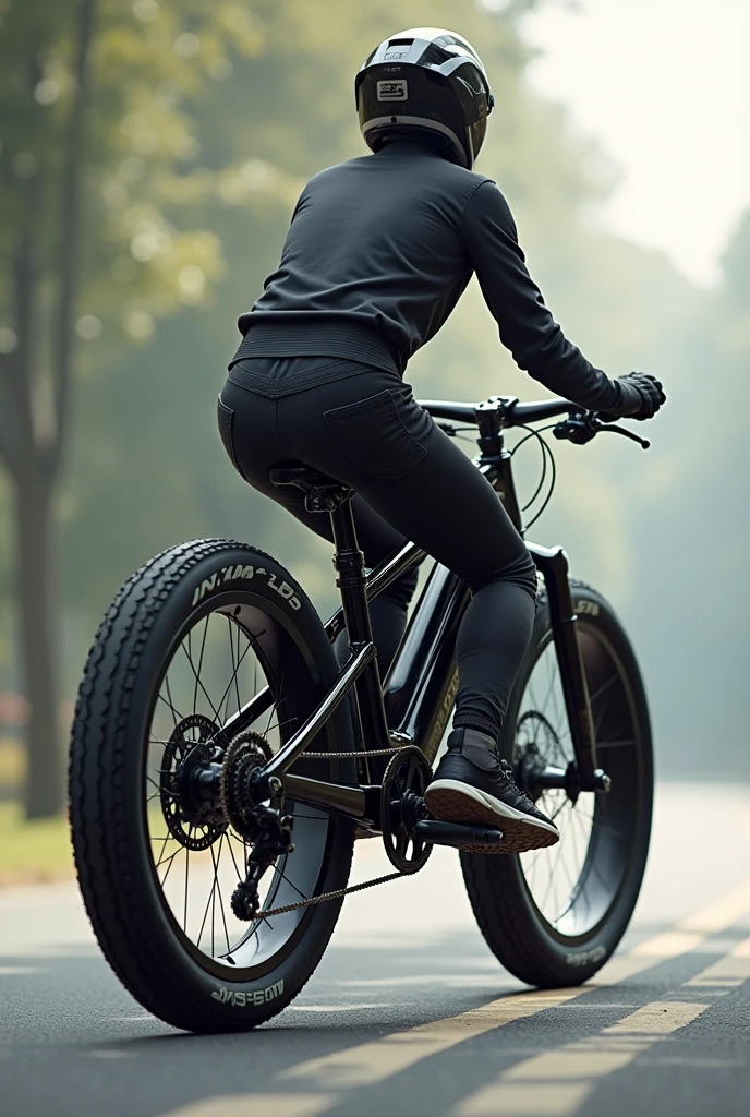 Four-wheeled bicycle