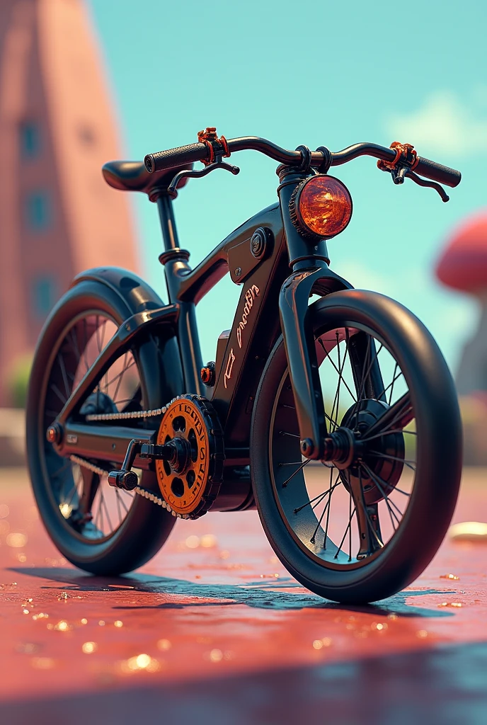 Bike with 4 wheels