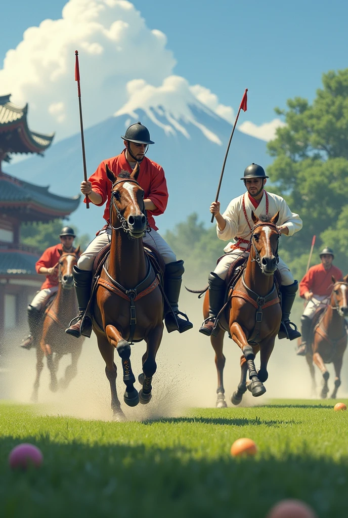 Japanese sports polo