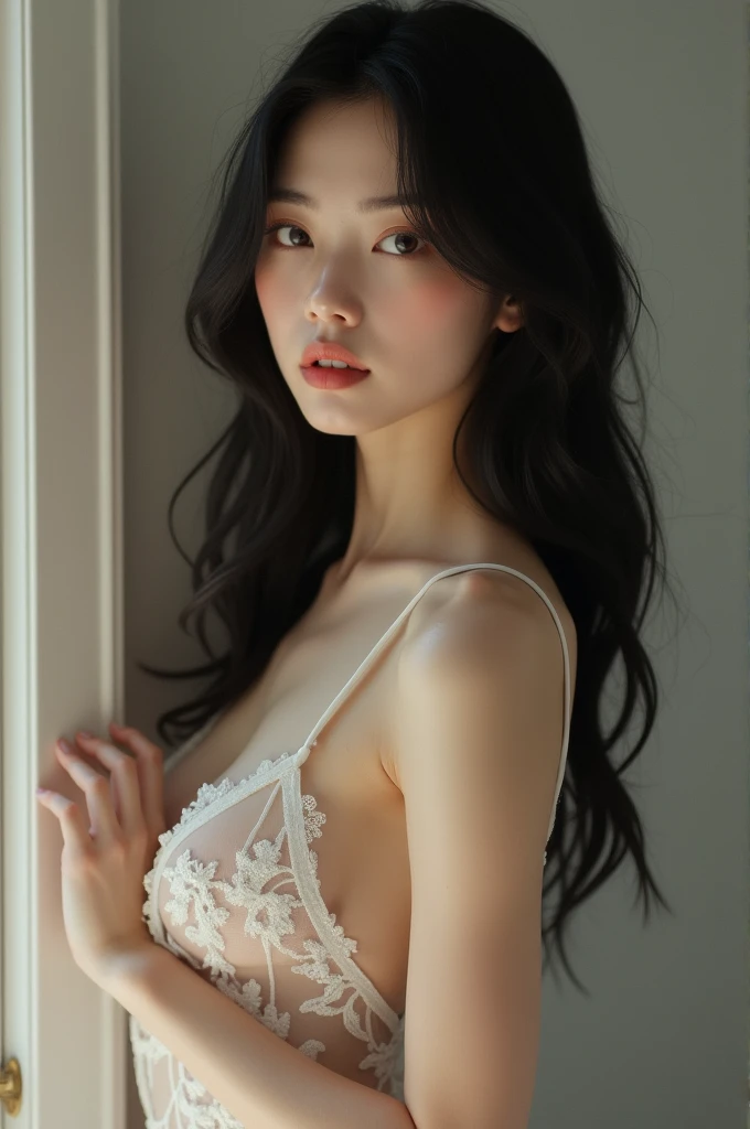 A naked Japanese woman 