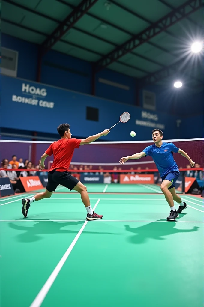 Club Badminton with the club name "HOAG"