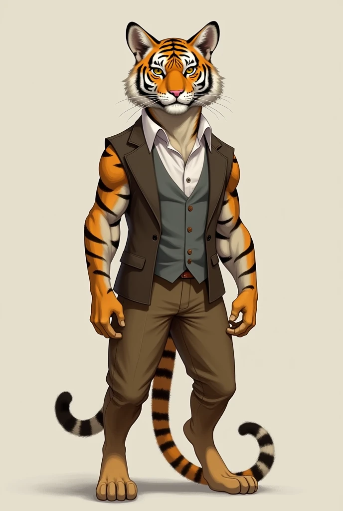 Cat Bipedal Tiger Cat Clothes