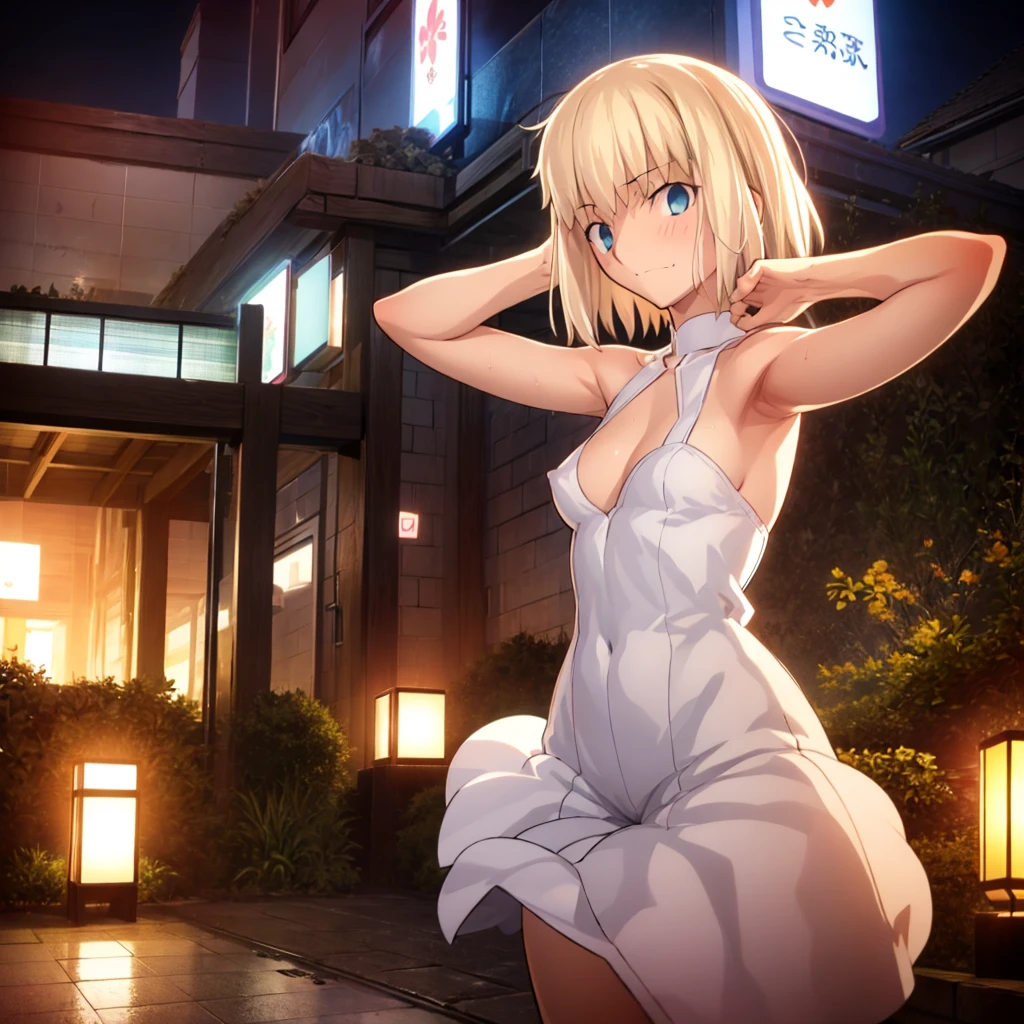 High resolution, 最high resolution,high resolution,{Things to know_f de stay night ufotable:1.15}, Rubio_ Best Quality, masterpiece, フルnude,Sweatだく,Blushing,smile,Armpitアップ,Sweat,Armpitを広げて見せている,bed,Moist,Blonde,whole body,pubic hairあり,Love juice,Armpit,side,sideの下,Armpitの下,sideアップ,Sweatをかいている,sideSweat,Upper Body, 1 person,sideズーム,Armpitズーム,Armpitを見せつける,sideを見せつける,両Arms behind head,nude,Raise your arms, Inner cavity reflection,whole body,Two arms,Alone,sexy,1 personだけ,Looking at me,膣からsemenが垂れている,front,pubic hair,Obscene lines,Ray tracing,Slender body,E Cup,Embarrassing,Armpit強調,side強調,ArmpitSweat,sideSweat,Wet Skin,Open your mouth,Noise Reduction,((Place your hands behind your head)),Emphasis on the crotch,Chest Enhancement,stage,Perfect lighting,体をfront,Look up,looking at the camera,真front,I don't want to go away.,体をfront,両Raise your arms,両Arms behind head,Embarrassing,Hands behind head,Hotel Rooms,bedの上,全naked,naked,膣からsemenが垂れている,bedに横たわる,,フルnude,オイルを塗ったテカテカのsideの下を見せる、オイルを塗った光沢のあるsideの下:1.30、Surreal、sideの下、オイルを塗った光沢のあるsideの下:1.30、光沢のあるsideの下、オイルを塗ったぬるぬのsideの下:1.30、ぬるぬるした光沢のあるsideの下:1.20、明るく詳細なsideの下、sideの下の細かいシワ:1.7、リアルなsideのシワ:1.7、sideの下を照らす光:1.4、side毛穴の細部まで), Armpit見せポーズ,side見せポーズ,Nipples,Nipplesが立っている,No clothes,素っnaked,Armpitアップ,sideアップ,NaughtyなArmpit,Naughtyなside,Sweat,Naughty,Arms behind head,Armpitを広げる,sideを広げる,Embarrassed look,Love juiceが垂れている,NaughtyなPussy,体をfrontへ,pubic hairが生えている,pubic hair,semen,semenまみれ,Naughtyな体,Naughtyな身体,NaughtyなPussy,Naughtyなgenital,genital,NaughtyなPussy,Naughtyなnaked,Naughtyなnaked体,Naughtyな肉体,Naughtyなボディー,恥ずかしそうにArmpitを見せている,恥ずかしそうにsideを見せている,lotion,lotionまみれ,Vaginal fluid,Vaginal fluidが垂れている,Love juice,Love juiceが垂れている,semenでベタベタ,Sticky with semen,Sperm,Spermまみれ,Spermでベタベタ,Pussy,Pussyを見せつける,Pussy,Pussyを見せつける,Embarrassed look,Groinにタトゥー,Groin,View your viewers,genital,女genital,湿ったArmpit,湿ったside,smile,4K,（8k）,Noise Reduction,Place your hands behind your head,Emphasis on the crotch,((Place your hands behind your head)),(Shiny, oily skin), Raise the hand, (Raise your arms above your head:1.5), Put your arms behind your head, sideの下, (sideの下 into viewer's face:1.5), (View your viewers:1.5), Raise the hand,蒸れたArmpit,蒸れたside, sideの下を露出させる,Armpitの下を露出させる,両手を頭に当ててbedに座わる,蒸れたArmpit,蒸れたside,Armpitをアップ,sideをアップ