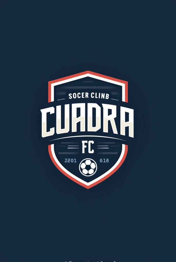 Make a logo with the name Cuadra Fc
