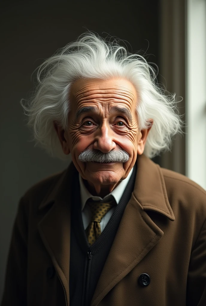 einstein thanking the camera 