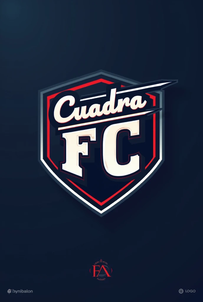 Make a logo with the name Cuadra Fc
