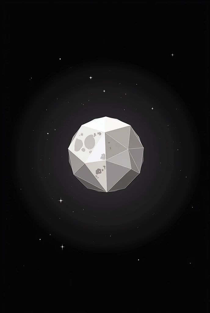 vector moon black