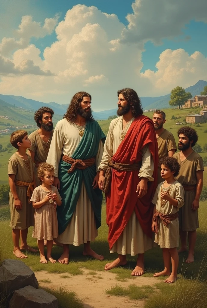 Jacob and Esau children