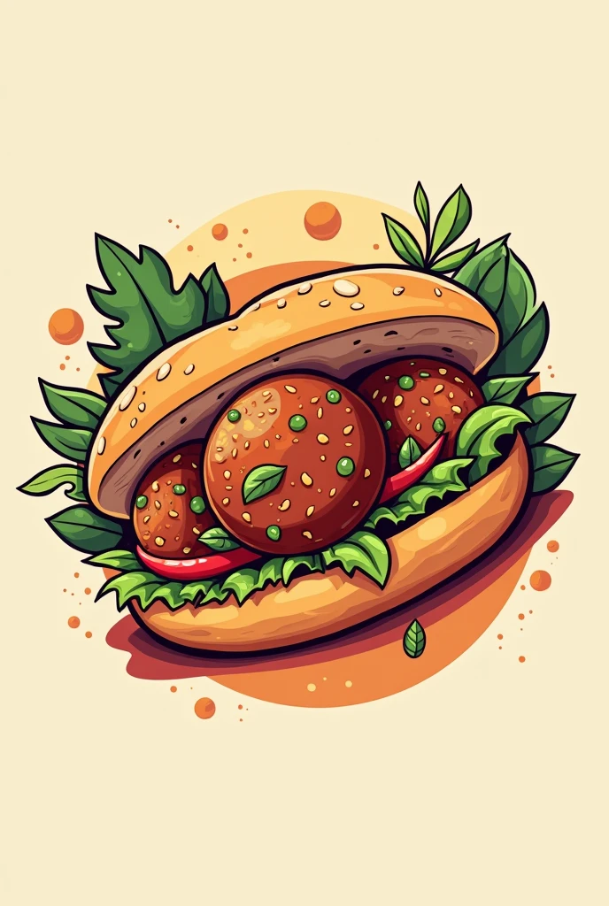 banh mi with meatball logo