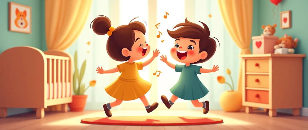 Cartoon nursery ??? dance with brother 