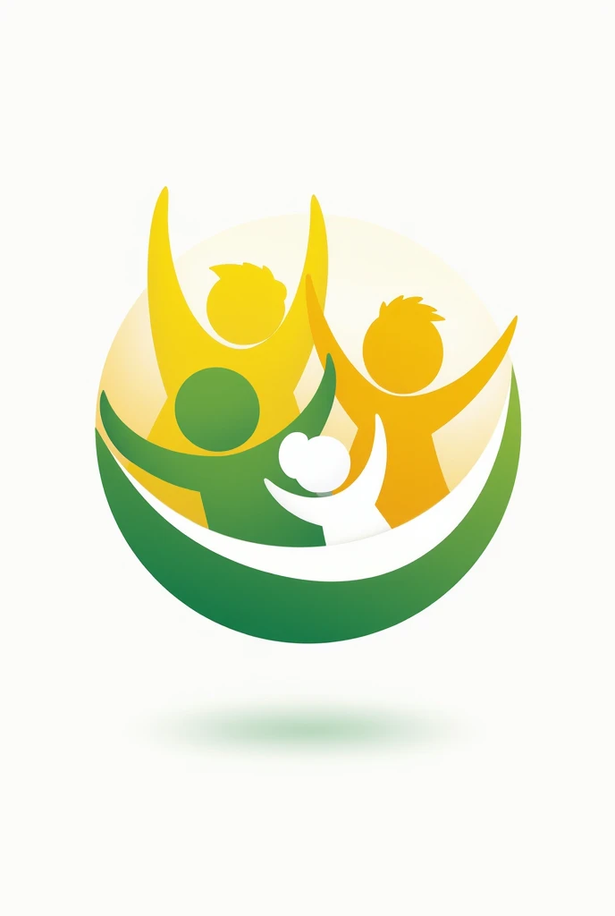 A logo for the municipal youth platform, The colors of the municipality's flag are, yellow, White and green