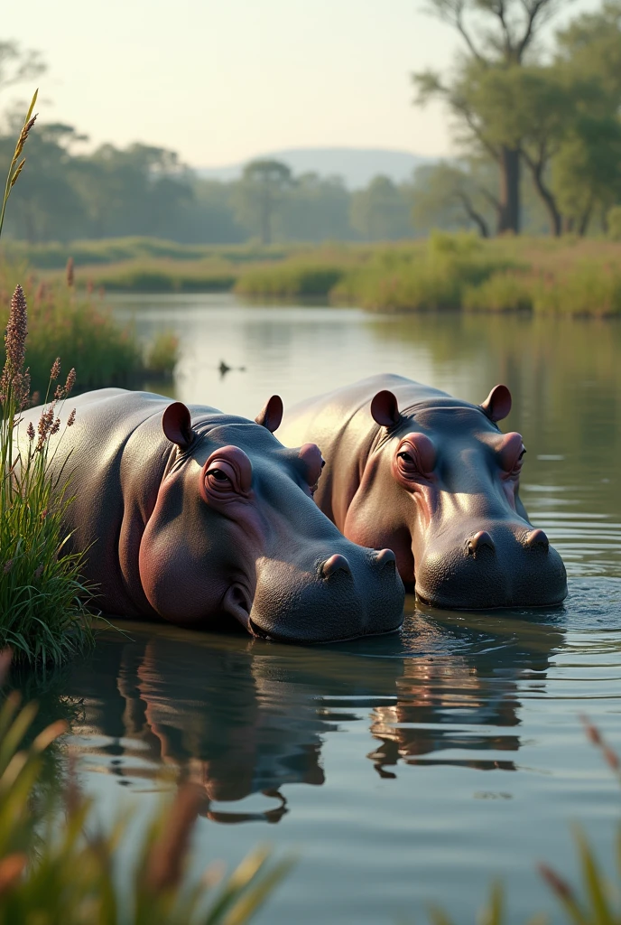 Hippopotamuses