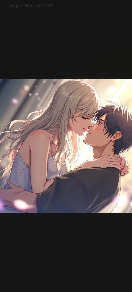 She kissing