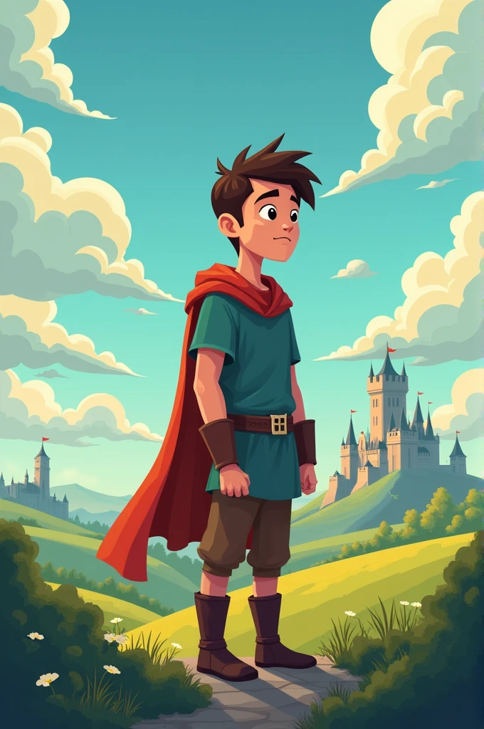 You can create a cover of the Jack the Giant Slayer movie but make it easy to draw