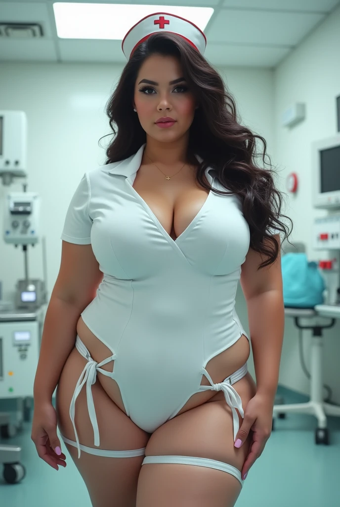 Nurse with big ass and big breasts
