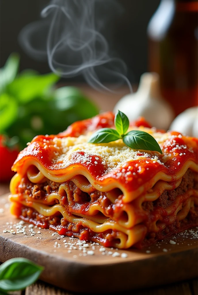Advertising lasagna on social media