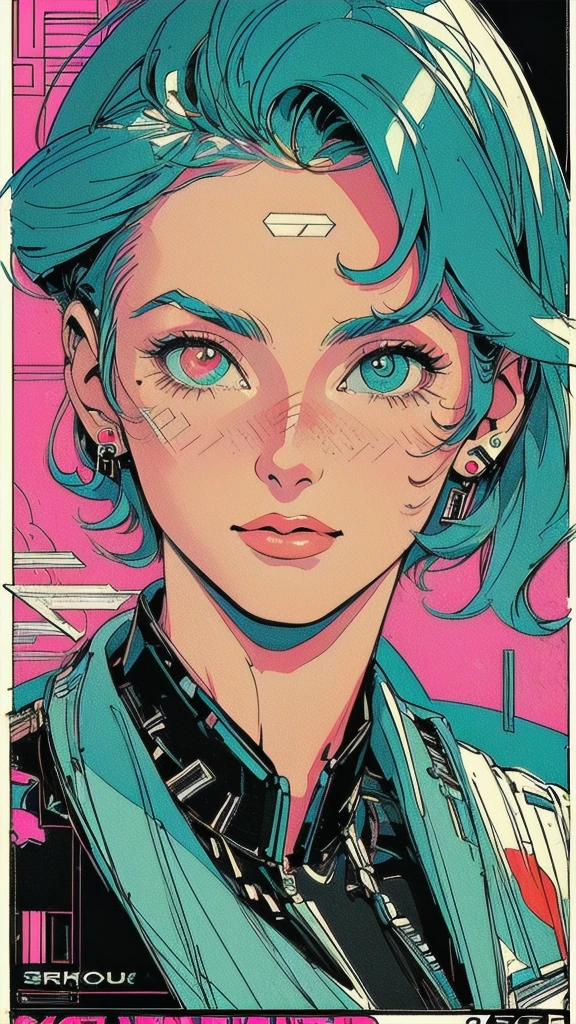 (((masterpiece, highest quality))),(((solo:1.2))),(((1girl:1.2))),32k wallpaper, very detailed, poster, vintage science fiction,(((((geometric cinematic movie poster))))), ((((bauhaus)))),(((abstract))),((((mid century modern)))),(((((portfolio))))),(((((Close-up))))),(((((bust up))))),((((more various angle)))),(((highlight))),((((heterochromia)))),(((complete. detailed face))),(((Extremely talented))),(((most complecated machine))),(((Overall colorfully))),((((((Absolutely retro background)))))),(((vaporwave))),