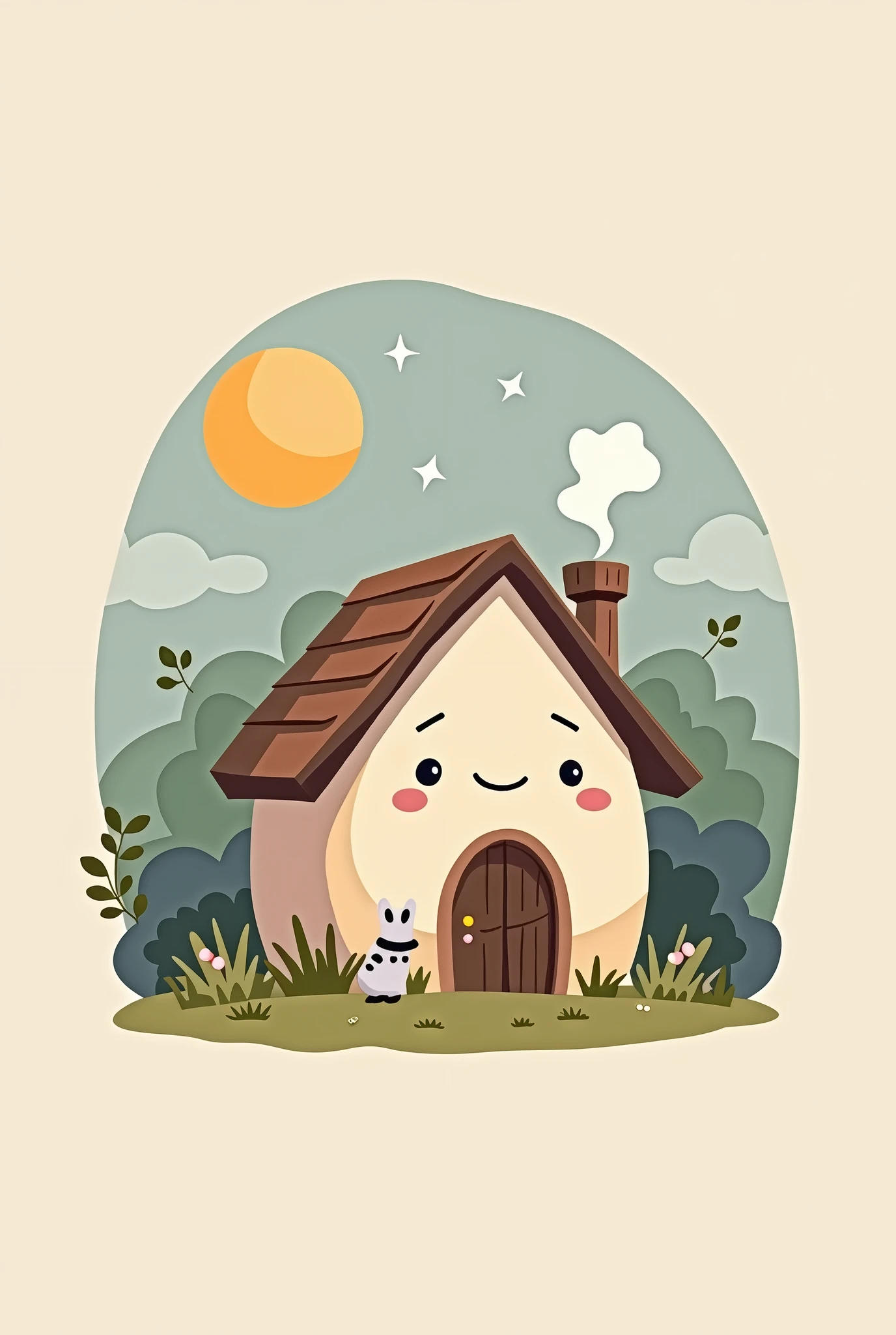 Create an icon that can be associated with the word coze。
