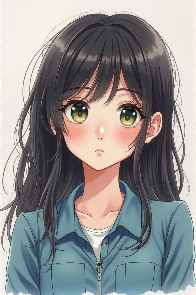 Drawing of a 15 year old girl killing the whole school because of being bullied and scolded unfairly