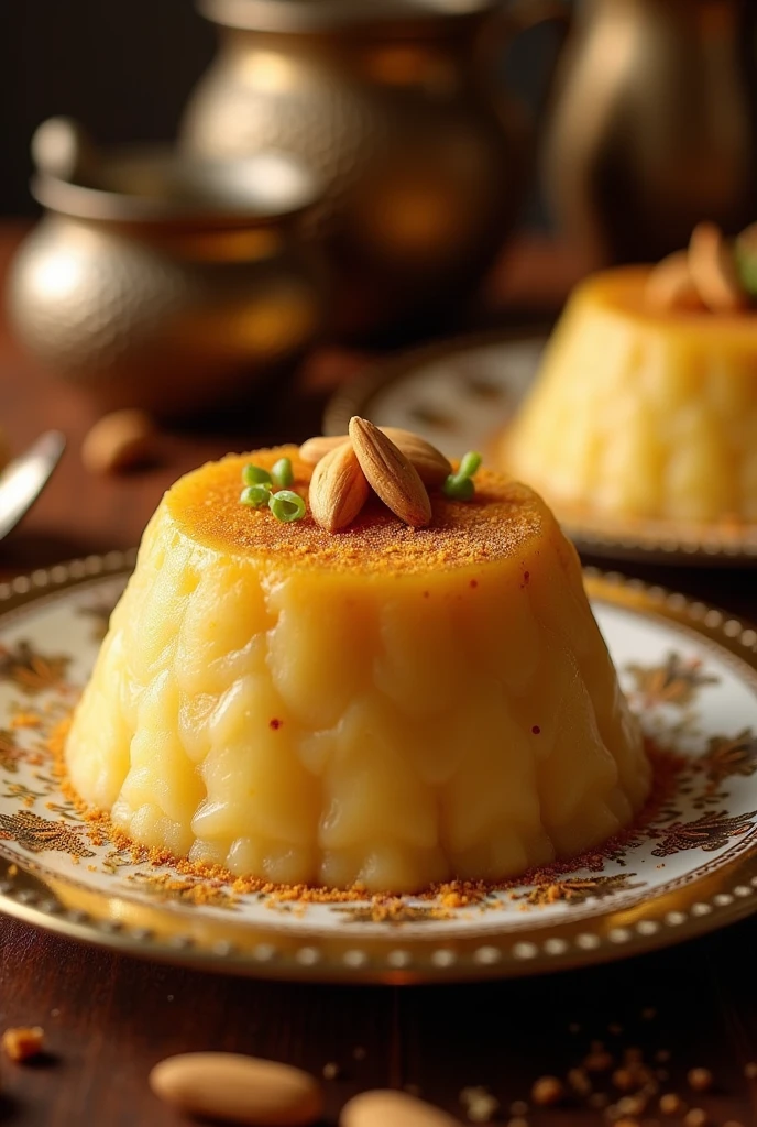 Flour halwa