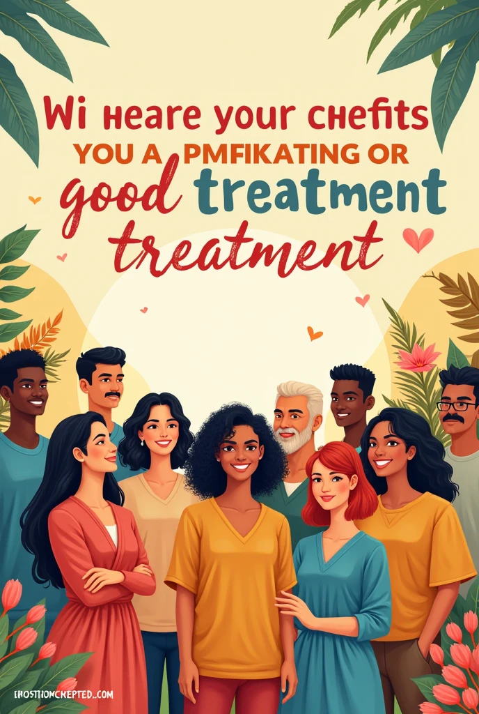 poster about good treatment