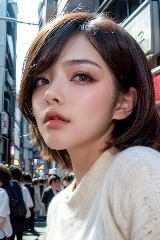 (((Tokyo Street:1.5)、街にいるwoman:1.3、Street background)、In the city with crowds、Seen by the crowd、Highest quality、masterpiece、Ultra-high resolution、Octane Rendering、Very detailed、Professional lighting smile、 masterpiece,Highest quality,(Low angle)、Low angle、Shooting from the floor、((Ultra detailed face、Detailed lips、 I narrowed my eyes.、double eyelid)、((one person's)),(Japanese_woman:1.1),Japanese、((((woman器がよく見える))))、(Low - Angle), (Shot diagonally from slightly behind the subject), (On all fours), (Look back with just your face), Embarrassed expression, Blushed, Ecstasy, Ah face, Please open your mouth wide, Sticking out tongue、sexual expression、Head Down, Hip Up,Too much pubic hair、Pubic hair is black、Very thick pubic hair、((White love juice overflows from her pussy))、womanの性器は濡れて光沢がある、(魅力的な日本のwoman)、((((woman器が完全に見える))))、Showing off some skin, Spread your legs wide、((Open your legs)),Very detailed、Spread your legs