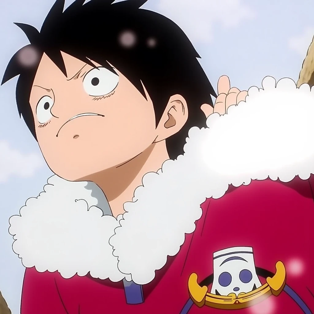 Emote one piece for twitch luffy apontando o dedo