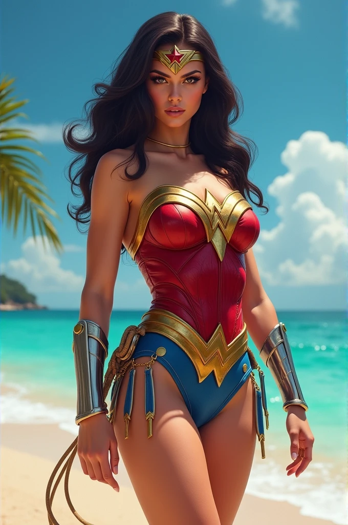 Wonder Woman in Swimsuit