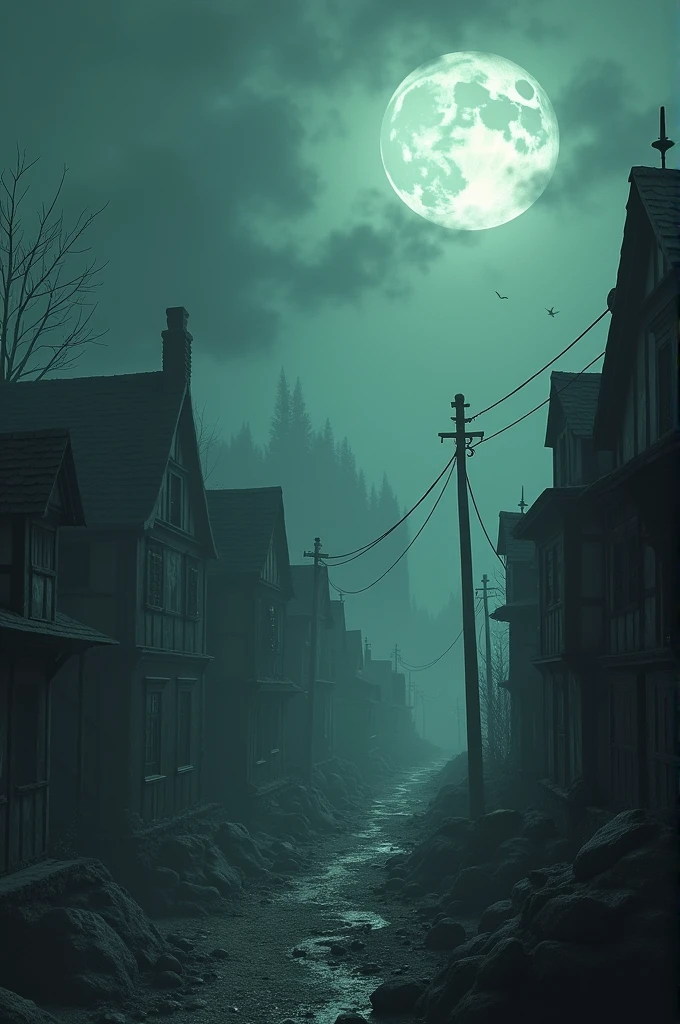 Need 3D animation horror style The locals were too scared to even talk about the village, claiming that strange things happened there.