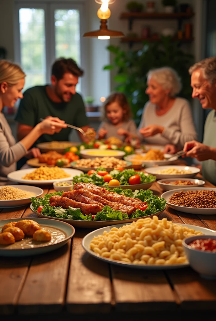 images about food family.
carbohydrates, proteins, fats, vitamins and minerals
