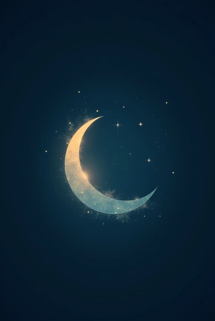 Waning moon logo for jewelry store