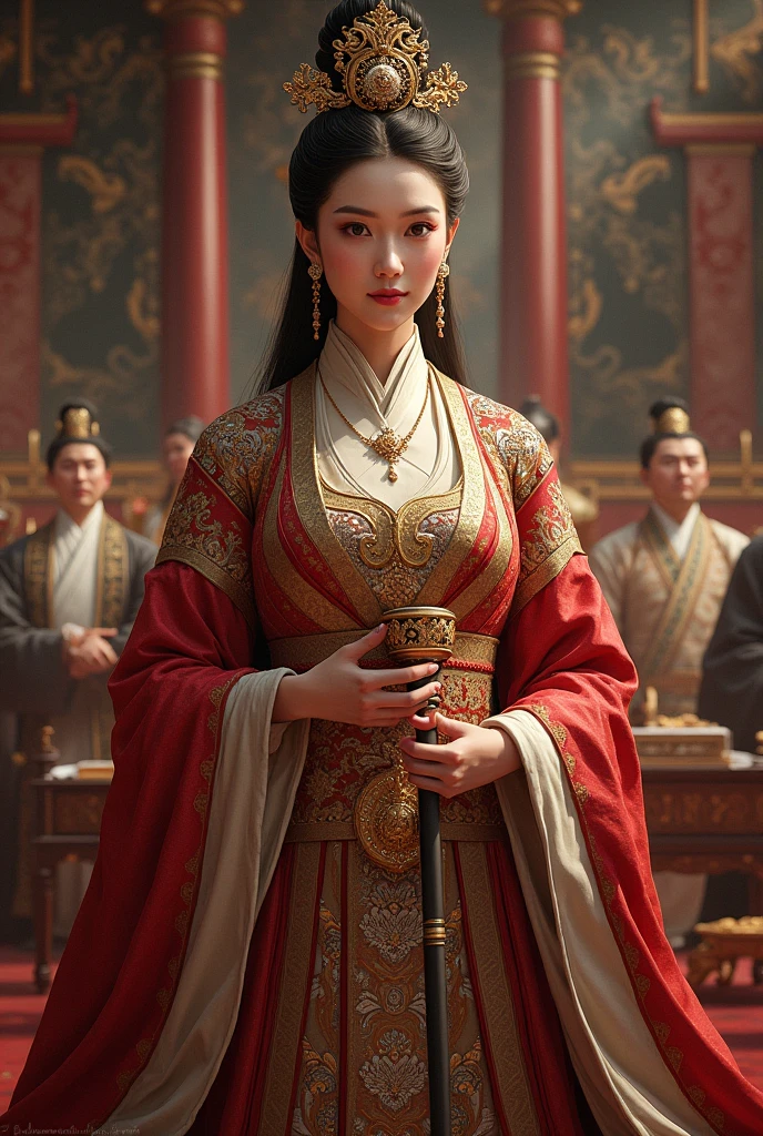 Empress Wu Zetian (China)]


 "Coming in at number 7, Wu Zetian was the only woman to ever rule China as emperor. Her reign was marked by significant expansion and prosperity."
