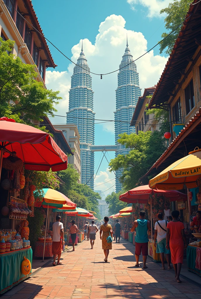 Kuala Lumpur with africa vibe