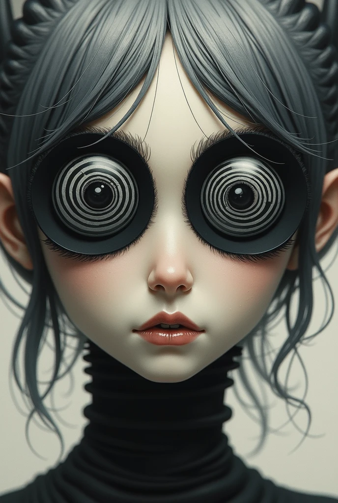 masterpieces,best quality,ultra detailed,extremely detailed face and eyes,
(@_@:1.7),spyral eyes