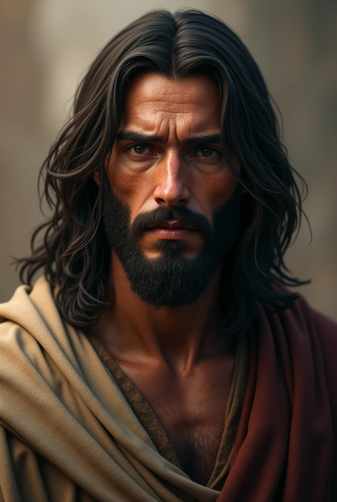 Jacob with straight hair alone biblical character