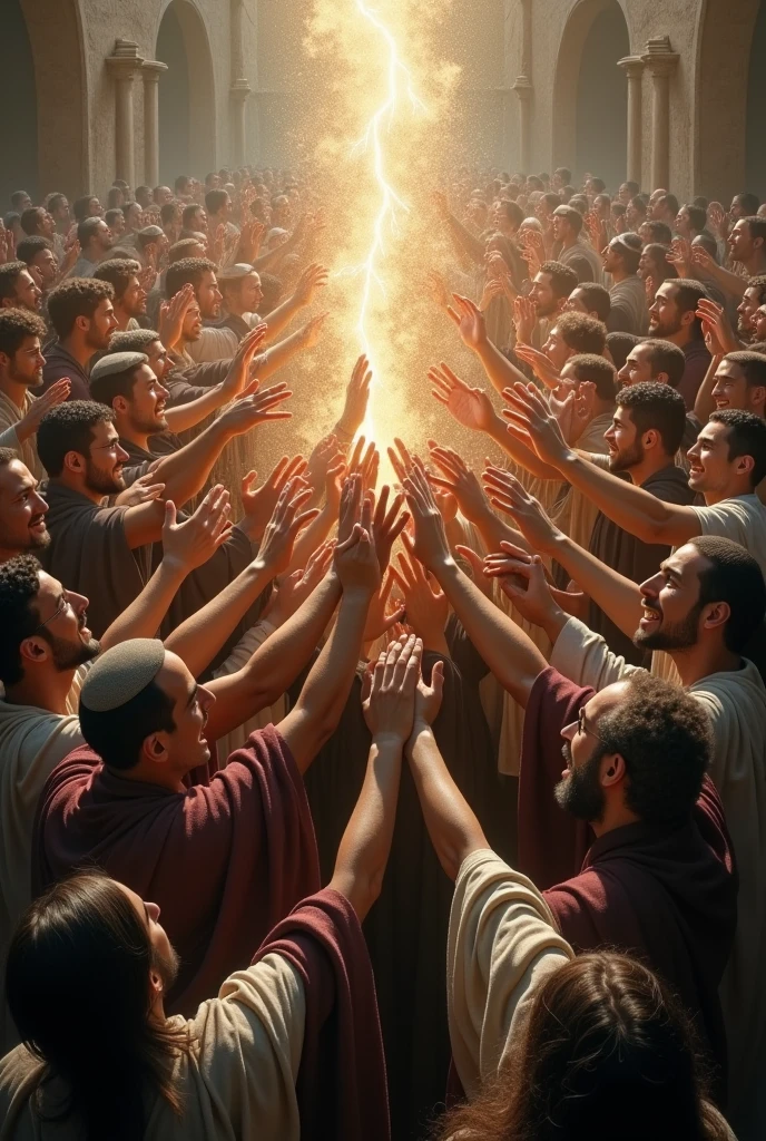 #pulling hand
#jewish ancient people
#many People
#each other