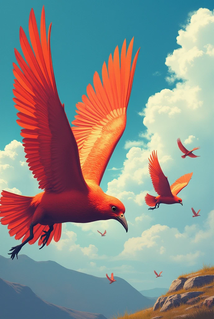 Freedom not for sale advertisement with birds
