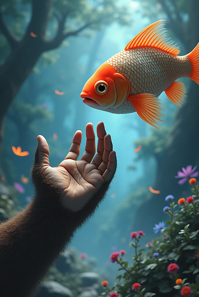 Fish and Bear's Paw