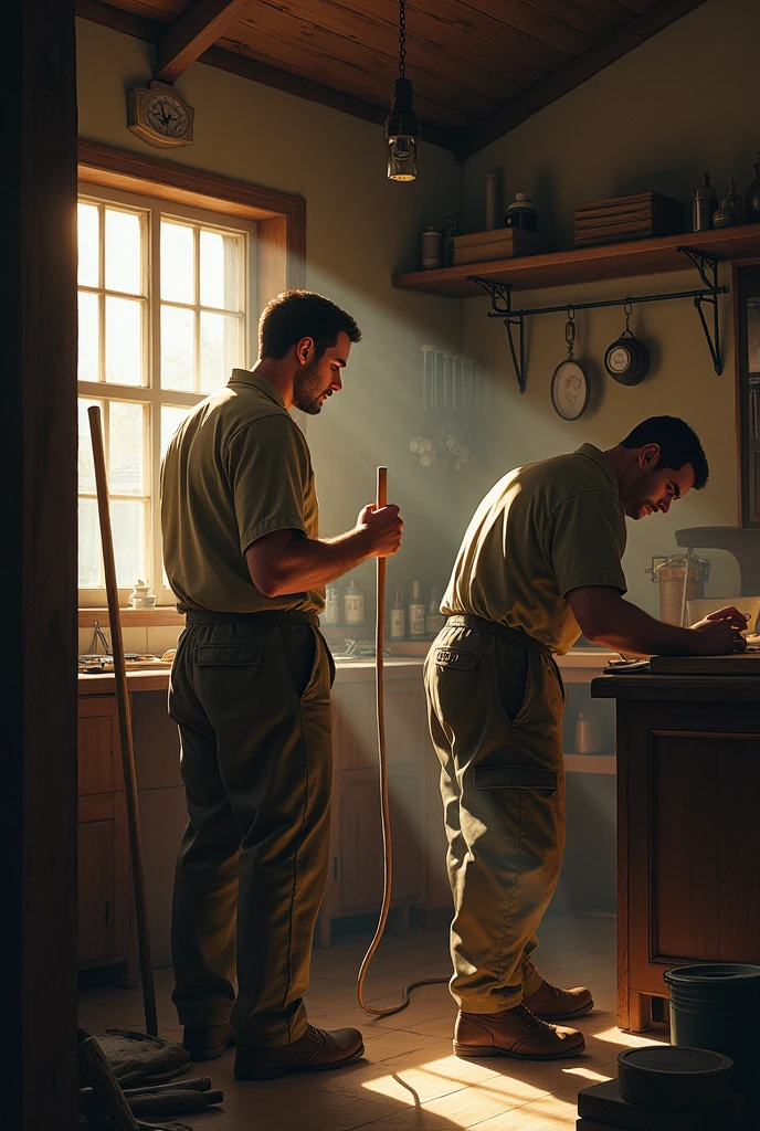 Thumbnail one men work house 