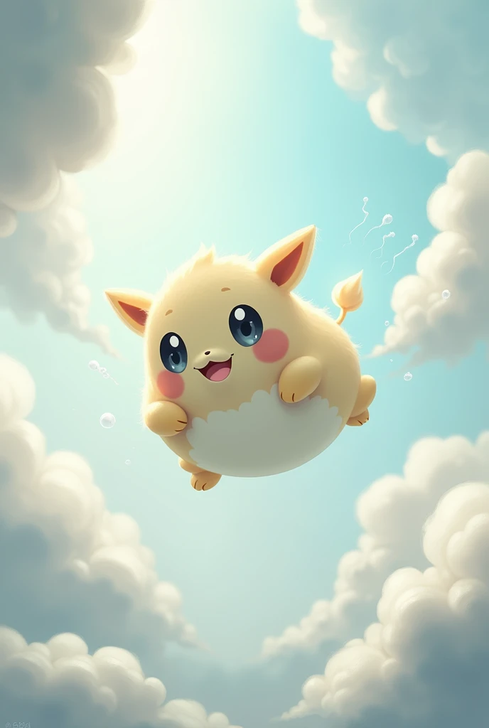 A cute character pokemon type about the air