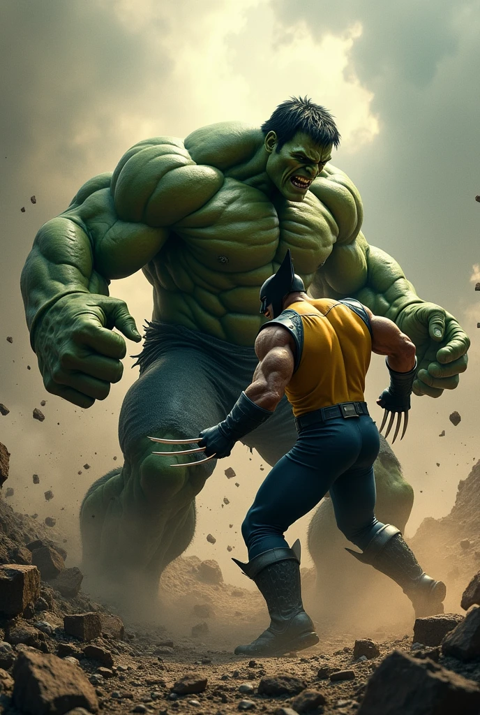 Wolverine vs Hulk