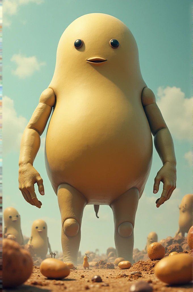 the beans and a giant
