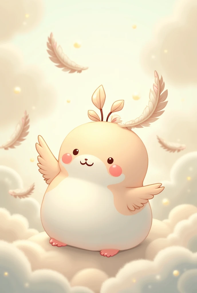 A cute character hello kitty type that representates the air